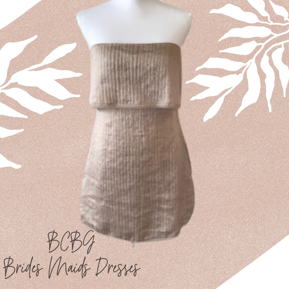 BCBG Runway Mauve Rose Dress